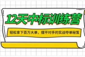 张金洋《大客户销售12天中标训练营》轻松拿下百万大单,摆平对手的实战夺单秘笈
